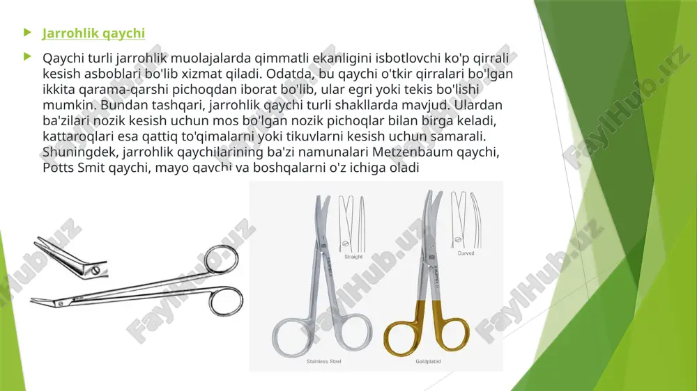 seduralar davomida dori-darmonlar yoki kontrast moddalarni kiritish imkonini beradi dezinfeksiya uchun qoʻllaniladigan asosiy kimyoviy vositalar dezinfeksiya — yuqumli kasalliklarni qoʻzgʻatuvchi mikroorganizmlar (bakteriyalar, viruslar va boshqalarni yoʻq qilish. kimyoviy vositalarga kislotalar, ishqorlar, xlorli ohak, xloramin, fenol, krezollar (lizol, naftalizol), formalin, sulema va boshqa moddalar kiradi. bir qator yuqumli kasalliklarda dezinfeksiya uy sharoitida oʻtkaziladi. yuqumli ichak kasalliklari (ich terlama, dizenteriya)da bemor yotgan uy har kuni hoʻl latta bilan tozalanadi, u foydalangan idish-tovoq 1% li soda erit-masida, ich kiyimlari 2% li sovun-sodali yoki biror yuvuvchi vosita eritmasida 15 min. qaynatiladi. parazitar yuqumli kasalliklar (tepkili terlama, qaytalovchi terlama)da bemor va unga yaqin yurgan kishilarni dezinfeksiya qilishda yuqumsizlantiruvchi vositalar qoʻllanib, bemorning kiyim-kechagi va koʻrpa-yostigʻi dezinfeksiya kamerasiga yuboriladi. gripp kasalligida bemorning idishtovogʻi qaynoq suv bilan 2—3-marta yuviladi (yaxshisi, birorta yuvuvchi vosita eritmasida qaynatiladi), roʻmolchasi, sochigʻi yuvuvchi vosita eritmasiga boʻktirilgach, qaynatiladi. bemor yotgan xonani teztez shamollatib, polixloraminning 0,2% li eritmasiga hoʻllangan latta bilan kuniga 2—3-marta artib turiladi. …