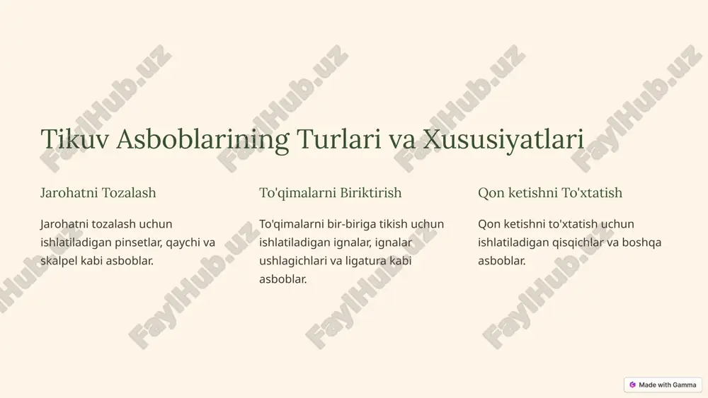 zamonaviy tikuv asboblari: sterilizatsiya - Page 3