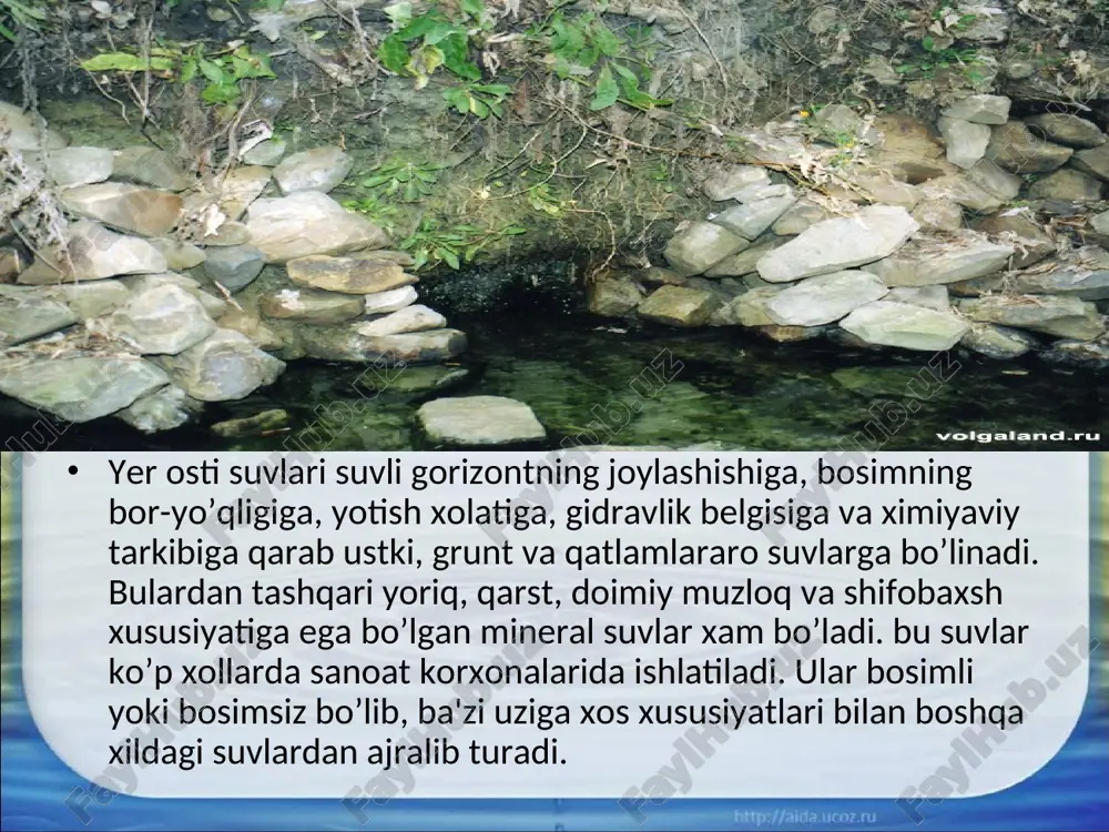 yer osti suvlari - Page 3