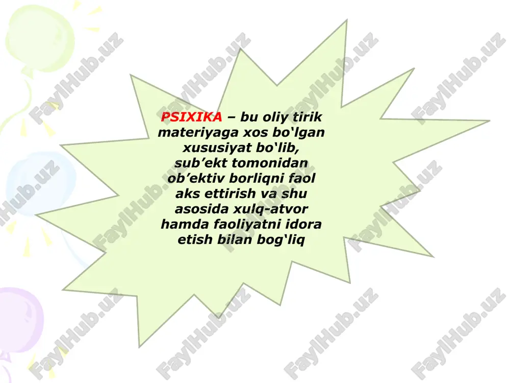psixika va uning evolyutsiyasi - Page 3