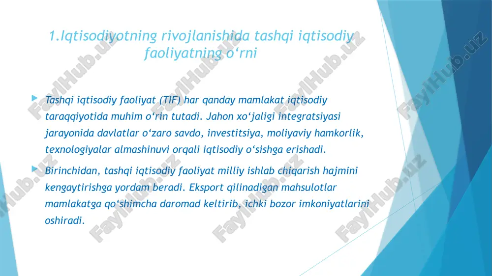 tashqi iqtisodiy faoliyat - Page 3
