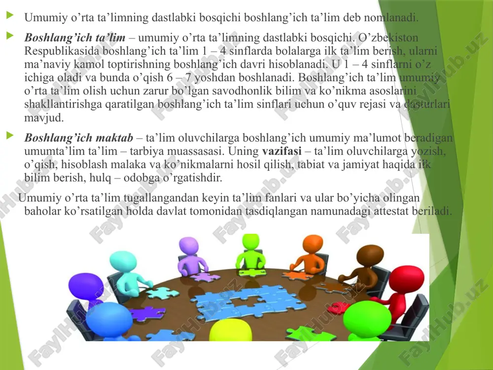 akali mutahassislar tayyorlashni ta’minlaydigan ta’lim. bu ta’lim 18 – 19 yoshdan boshlanib 4 yildan kam bo’lmagan muddatda davom etadi. oliy ma’lumotli mutahassislar tayyorlash oliy o’quv yurtlarida (akademiyalar, universitetlar, institutlar va oliy maktabning boshqa ta’lim muassasalarida) o’rta mahsus, kasb – hunar ta’limi negizida amalga oshiriladi. oliy ta’lim ikki bosqichga: davlat tomonidan tasdiqlangan namunadagi oliy ma’lumot to’g’risidagi hujjatlar bilan dalilovchi bakalavriyat va magistraturaga ega. oliy ta’lim – turli oliy maktablarga ho’jalik, fan, tehnika va madaniyat tarmoqlari uchun yuqori oliy malakali mutahassislar tayyorlash oliy ta’lim jarayonida oliy ma’lumot olinadi. “oliy ma’lumot” tushunchasi esa muayyan ihtisoslikdan nazariy va amaliy vazifalarni hal etish imkoniyatini beradigan bilim va malakalar majmuini ifodalaydi. oliy ta’lim haqidagi hozirgi tushunchalar birinchi marta g’arb mamlakatlarida xv – xvii asrlarda dunyoviy oliy maktablar, keyinroq univesitetlar paydo bo’lishi bilan vujudga keldi. 2. oliy ta’lim va oliy o‘quv yurtidan keyingi ta’lim tizimi oliy ta’limning dts – ta’limning bakalavriat muayyan yo’nalishi yoki magistratura mutahassisligiga qo’yiladigan …