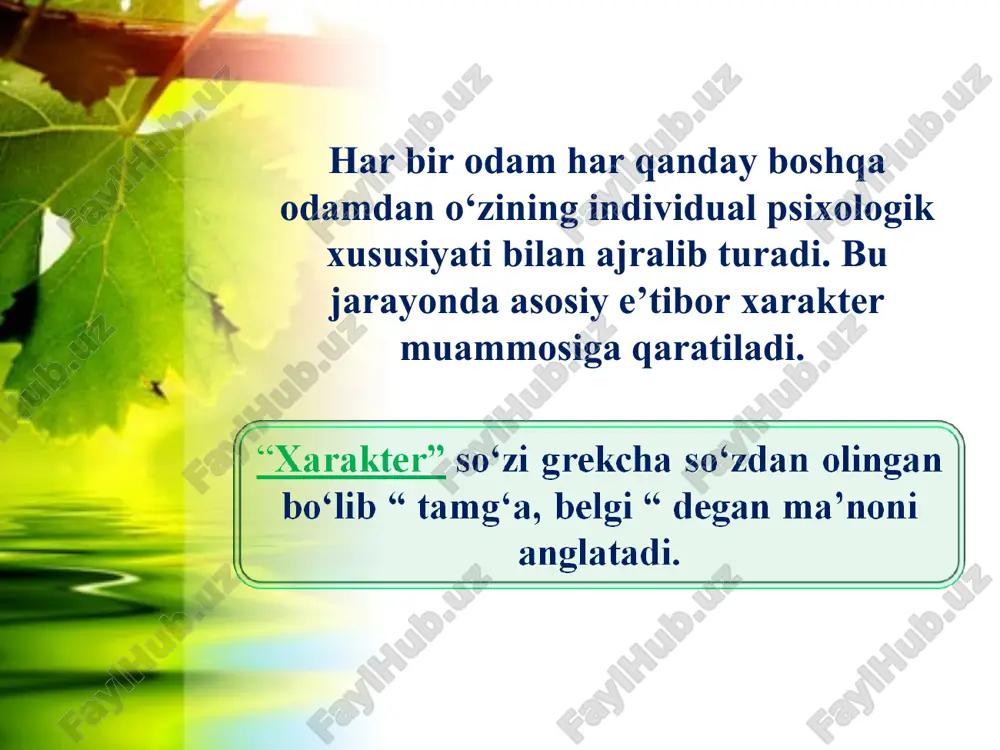 xarakter haqida tushuncha - Page 3