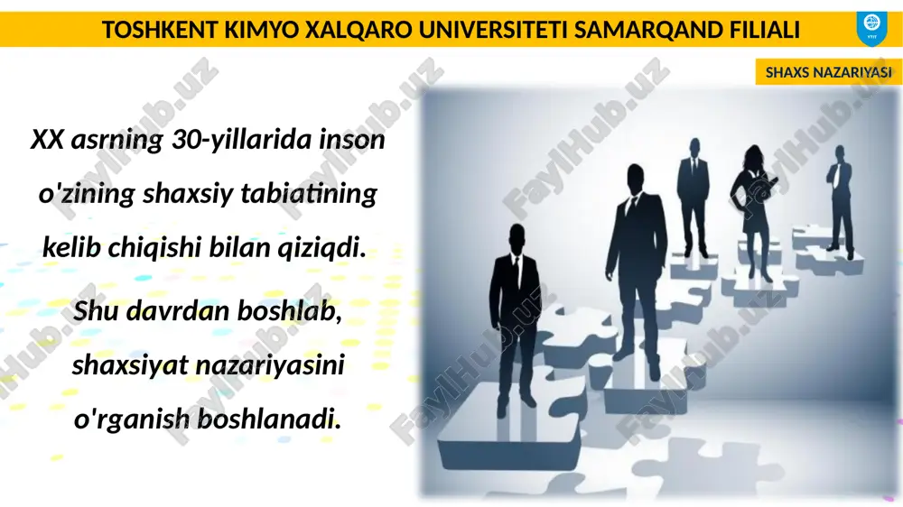 a narsa - unga nima bo'lganini va kelajakda nima bo'lishini inkor etdi. shaxsiyat - shaxsning shaxsiy tajribasi bilan ishlovchi shaxsiy tuzilmalar tizimi. shaxs nazariyasi toshkent kimyo xalqaro universiteti samarqand filiali shaxsiyatning faoliyat nazariyasi. ushbu yo'nalish eng ko'p shaxsiy shaxsiyat nazariyalari sifatida taqsimlandi. shaxsiyat jamiyatda muayyan pozitsiyani egallagan va o'z navbatida jamiyat uchun ijtimoiy foydali vazifani bajaradigan ongli sub'ektdir. shaxs nazariyasi toshkent kimyo xalqaro universiteti samarqand filiali shaxsiyatning o'zini tutish nazariyasi. ushbu yo'nalishning asosiy qissasi shundaki, shaxs - o'rganish samarasidir. ya'ni, inson ijtimoiy ko'nikmalar va ichki omillar tizimining majmui. tuzilishi - ijtimoiy ko'nikmalarning ierarxiyasi, uning asosiy qismi sub'ektiv ahamiyatga ega bo'lgan ichki bloklar tomonidan amalga oshiriladi. shaxs nazariyasi toshkent kimyo xalqaro universiteti samarqand filiali shaxsiyatning dispozitsiya nazariyasi. ushbu nazariya nuqtai nazaridan, shaxs - bu murakkab va ijtimoiy jihatdan shartli xususiyatlar tizimi. strukturaning o'ziga xos munosabatlarga kiradigan va ma'lum xususiyatlari va mo''tadil turlarini shakllanadigan biologik xususiyatlarning ierarxiyasi shaxs nazariyasi toshkent kimyo xalqaro …