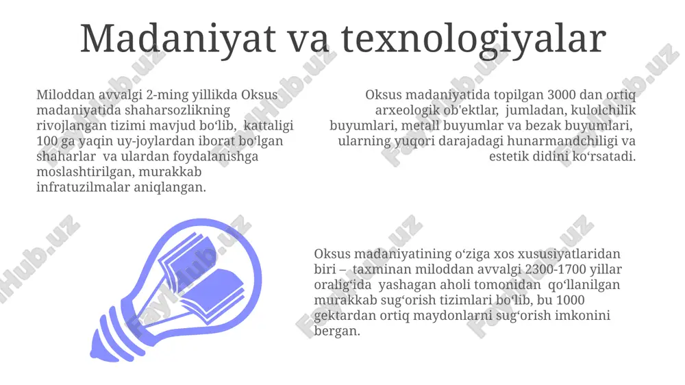 oks sivilizatsiyasining mahalliy ildizlari - Page 3