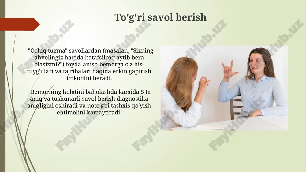 patsient bilan verbal va noverbal muloqot ko'nikmalari - Page 3