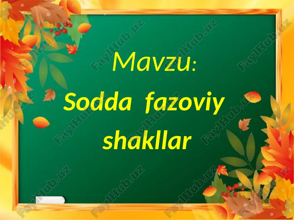 matematika fanidan bir soatlik dars ishlanmasi - Page 3