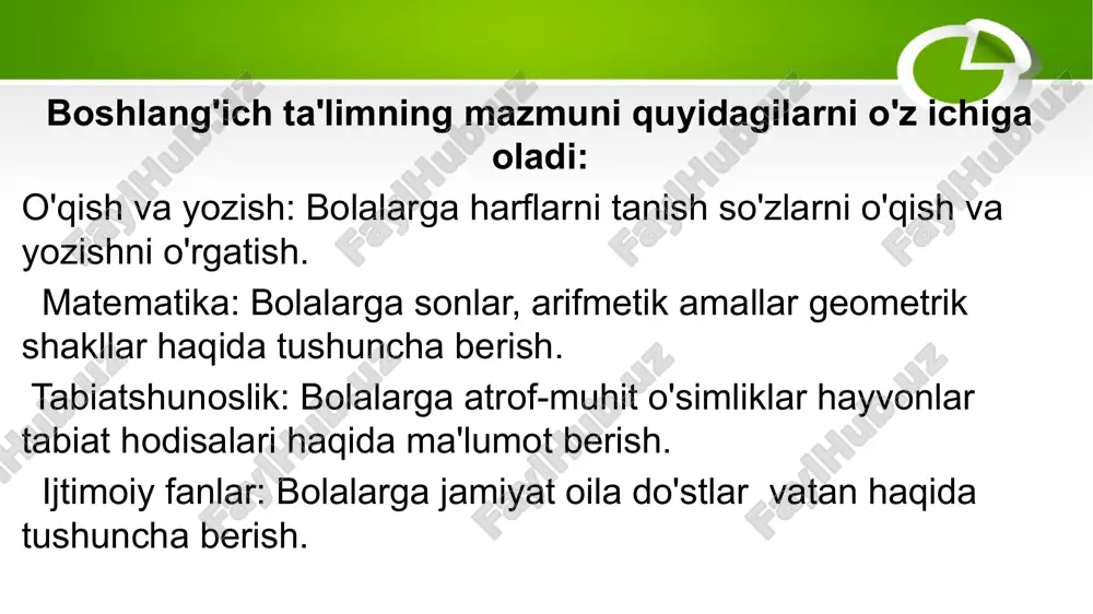 boshlangʻich taʼlim mazmuni va mohiyati - Page 3