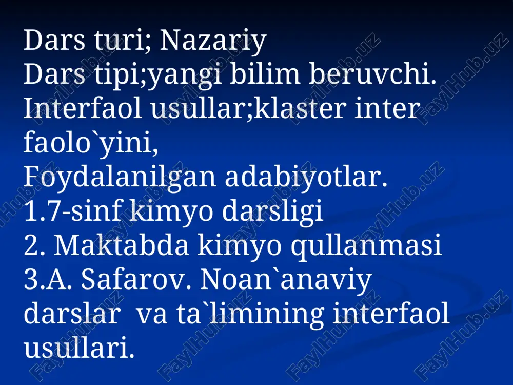 asoslarning olinishi va xossalari - Page 3