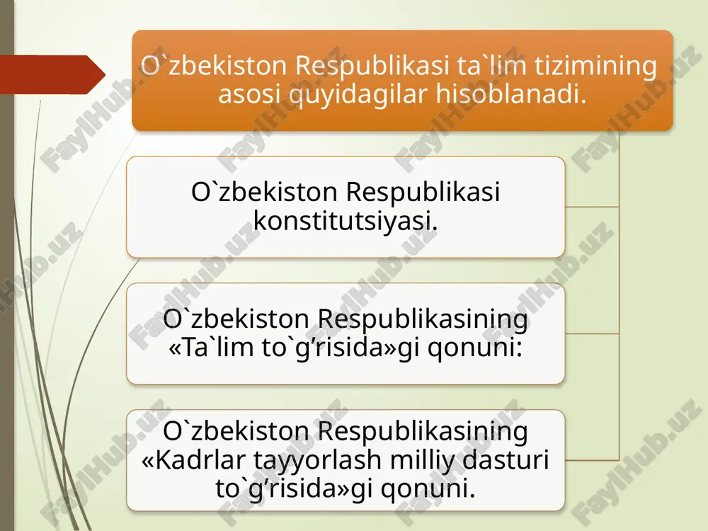 sonning olijanobligi ekanligiga ishontirish. 7. bahs-munozaralar uyushtirish. yoshlar orasida olib boriladigan ma'naviy-axloqiy tarbiyaning quyidagicha metod, shakl va vositalari bor va ular: 8. uchrashashuvlar 9. matbuot konferensiyasi. 10. tanlovlar o‘tkazish. 11. sahnaviy darslar o‘tkazish. 12. matbuot materiallari. 13. o‘quv va yordamchi adabiyotlar bilan ishlash. 14. ma'naviy-axloqiy tarbiyaga oid multimediali tarbiya texnologiyalari. 1. ma'naviy-axloqiy mavzudagi suhbatlar: 2. hikoya; 3. tushuntirish; 4. ma'ruza va seminar tashkil etish va uyushtirish: /docprops/thumbnail.jpeg