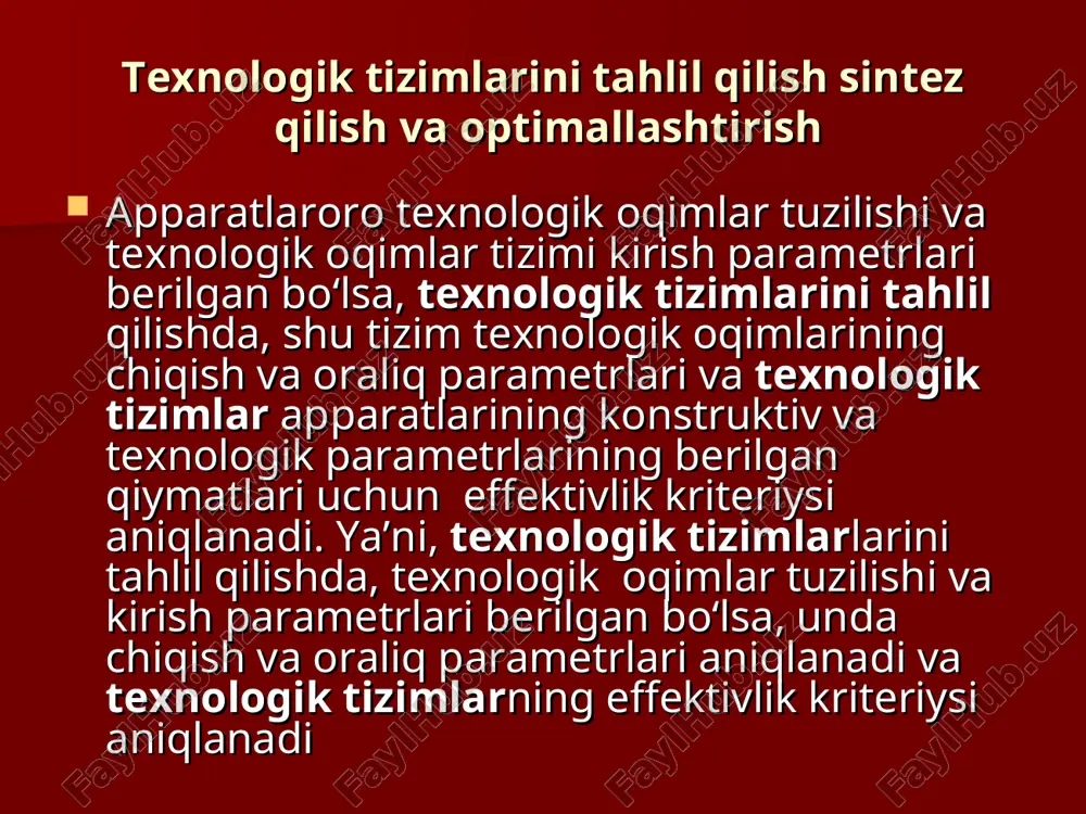 texnologik tizimlarini optimallashtirish va modellashtirish - Page 3