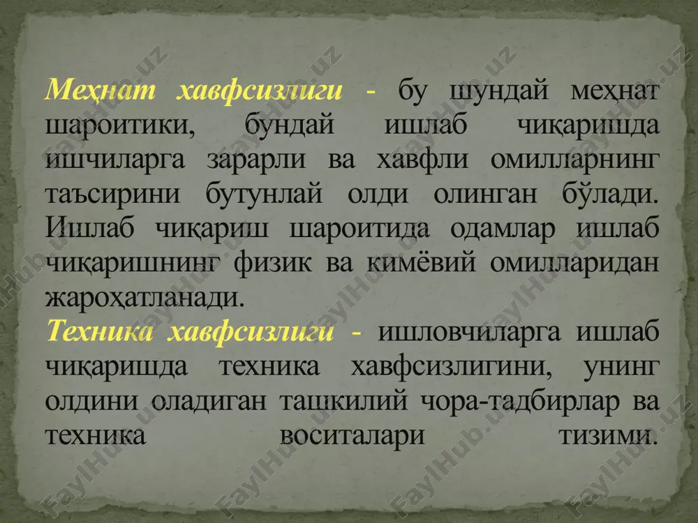 техника хавфсизлиги асослари - Page 3