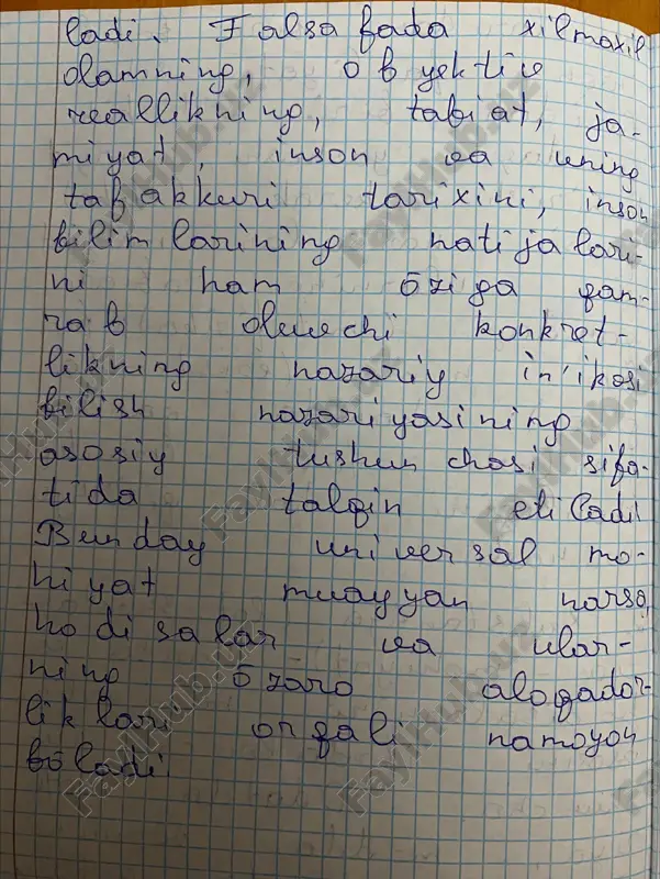 falsafadan savollarga javoblar. - Page 3