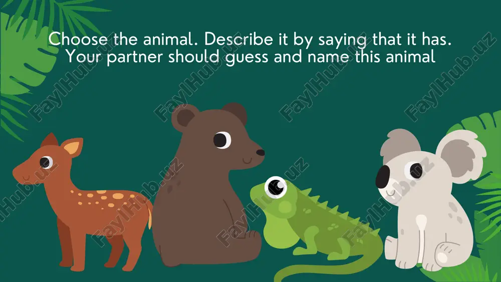 wild animals + have_has got - Page 3