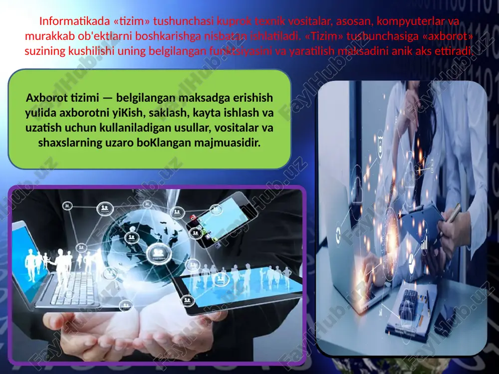 axborot tizimlari va ularning turlari - Page 3
