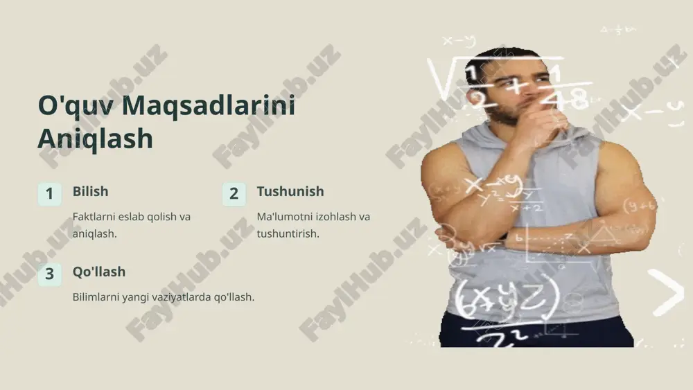 matematika fanlarining mazmunini loyihalashtirish - Page 3