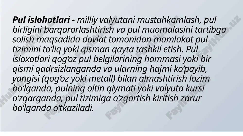 pul islohotlari - Page 3