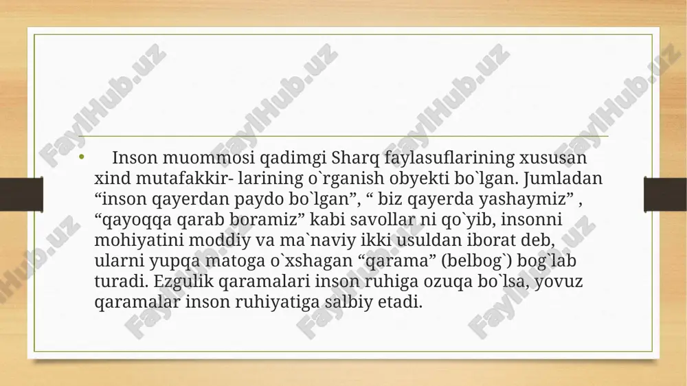 inson falsafasi. (antropologiya) - Page 3