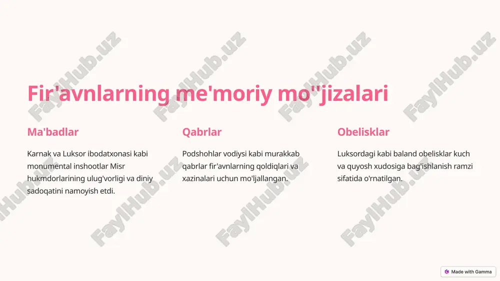 qadimgi misr mo''jizalarini o'rganish - Page 3