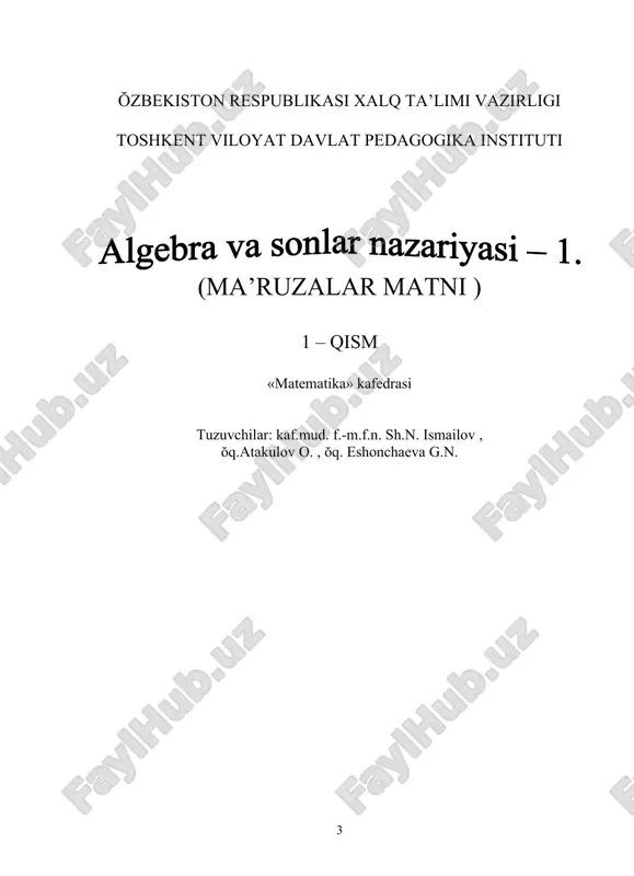 ak gap mulohaza deyiladi. ta’rifga kŏra, “0 5”, p(x,y)= “x+y=3”, p(x,y,z) = “ x+y –z=0 ” , p(x1,x2,…,xn)= “x1x2…xn-1>xn” predikatlar mos ravishda bir , ikki, uch va n- ŏrinli predikatlardir. predikatni rost mulohazaga aylantiradigan barcha ŏzgaruvchilar tŏplami bu predikatning rostlik sohasi deyiladi. kvantorlar va ularning turlari. p(x) predikat uchun qŏyidagi ŏzgarmas mulohazalarni qaraylik: x p(x):=”barcha (ixtiyoriy) x uchun p(x)” x p(x):=”biror x uchun p(x)”, bu erda  va  belgilar mos ravishda umumiylik va mavjudlik kvantorlari deyiladi. shunga ŏhshash belgilar dastlab 1879 yilda fregening «begriffsschrift» («tushunchalar hisobi») kitobida keltirilgan bŏlib, xozirgi kŏrinishda peanoning «formulaire de mathematiques» kitobida ilk bor uchraydi. «kvantor» terminini 1885 yilda ch. pirs kiritgan. shŏyidagi misollarda x natural sonni bildiradi. 1. (x ) (2x – juft son) 2. (x ) x>0 3. (x ) x 2 ga qoldiqsiz bŏlinadi. 4. (x ) x > 2 . mulohazalarni mantiqiy belgilar yordamida yozish. matematik mulohazalarni mantiqiy belgilar yordamida yozish …