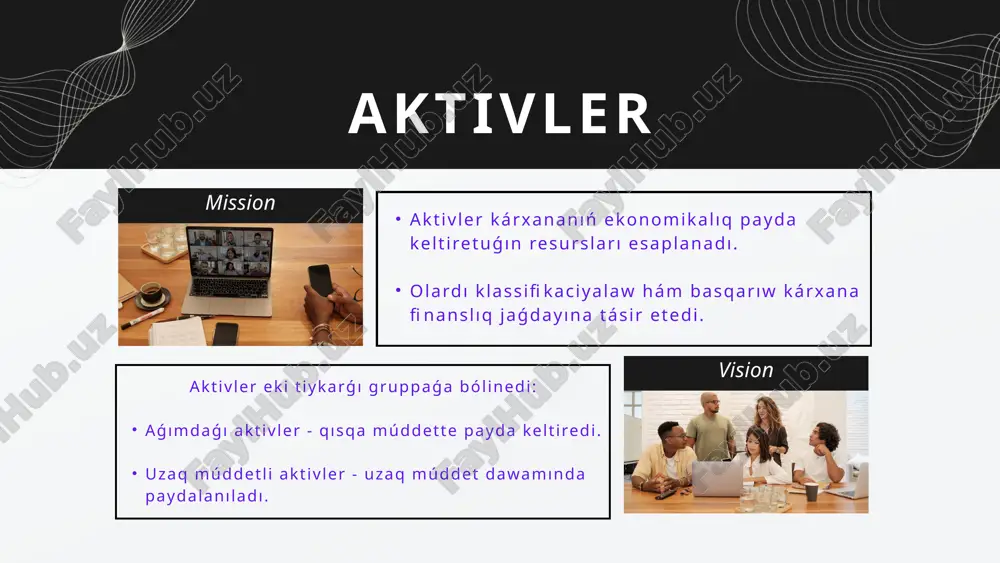 aktivlar haqida taqdimot - Page 3