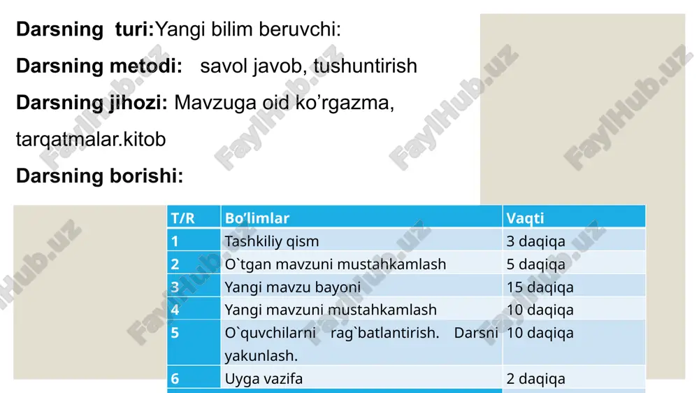 ar qurilmoqda. 2.xonadan yoqimli kuy eshitilmoqda. 3.bolalar yam-yashil o'tloqda o'ynadilar. 4.qizil gullardan guldasta yasadik. 5.kuchli shamol esmoqda. 6.quyosh borgan sari balandroq ko'tarila boshladi. 7.ulug'bek archani chiroyli bezatdi. 8.chiroyli va to'g'ri yozish san'atdir. v.o`quvchilarni rag`batlantirish. darsni yakunlash.: darsda faol qatnashgan o`quvchilar rag`bat kartochkalari bilan rag`batlantiriladi. image3.png image4.png image5.jpeg image6.jpeg image7.png image8.png image9.png image10.png image11.png image12.png /docprops/thumbnail.jpeg