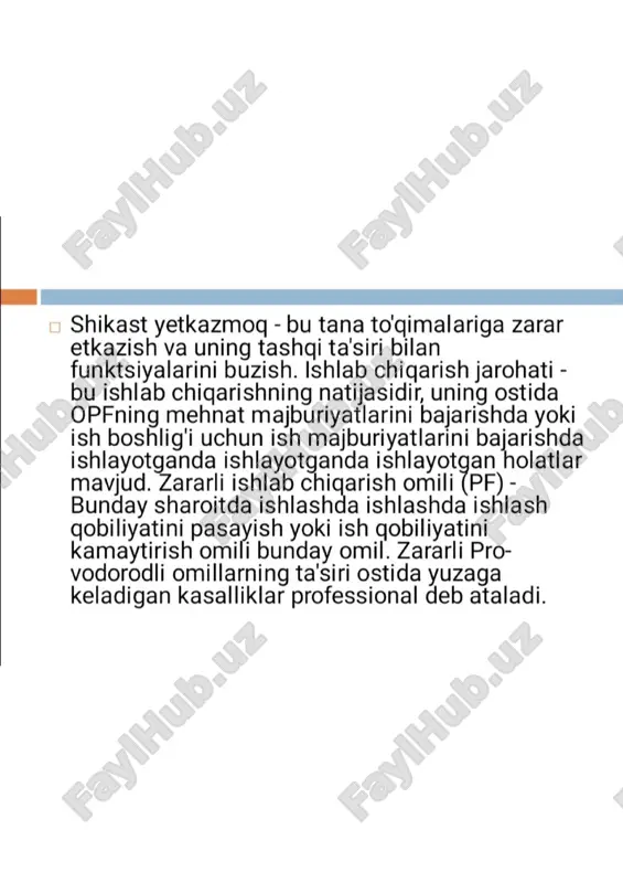 xavfli ishlab chiqarish omili (opf) - Page 3