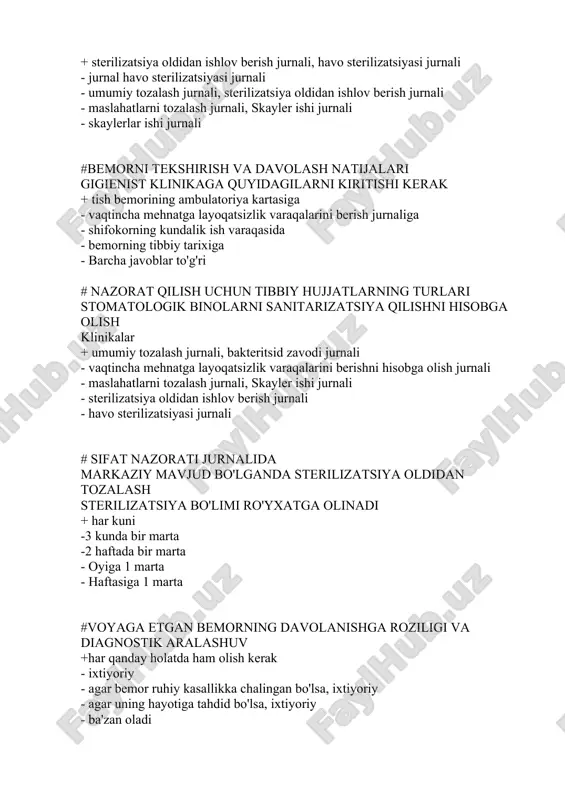 iagnostik aralashuv +har qanday holatda ham olish kerak - ixtiyoriy - agar bemor ruhiy kasallikka chalingan bo'lsa, ixtiyoriy - agar uning hayotiga tahdid bo'lsa, ixtiyoriy - ba'zan oladi #xalqaro raqamli belgilash tizimi doimiy tishlar +18 17 16 15 14 13 12 11|21 22 23 24 25 26 27 28chr(13)48 47 46 45 44 43 42 41|31 32 33 34 35 36 37 38 -55 54 53 52 51|61 62 63 64 65chr(13)85 84 83 82 81|71 72 73 74 75 -51 52 53 54 55|65 64 63 62 61chr(13)85 84 83 82 81|71 72 73 74 75 -65 64 63 62 61|61 62 63 64 65chr(13)75 84 83 82 81|71 72 73 74 75 -75 84 83 82 81|71 72 73 74 75 # grafik-raqamli belgilash tizimi doimiy tishlar +8 7 6 5 4 3 2 1|1 2 3 4 5 6 7 8chr(13)8 7 6 5 4 3 2 …