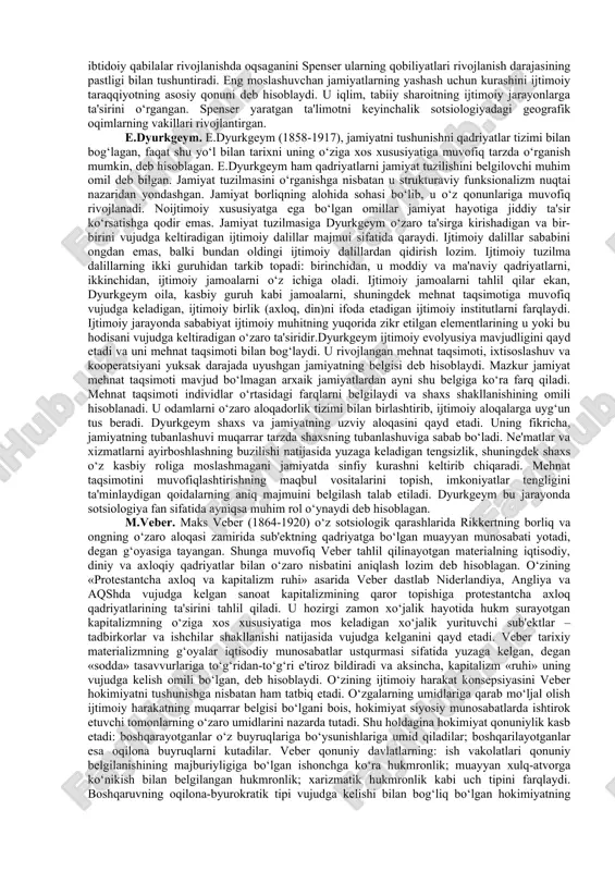 rifatchisi nikolay kondorse asarida o‘z aksini topgan. u o‘zining «inson tafakkuri taraqqiyotining tarixiy manzarasiga chizg‘i» deb nomlangan risolasida kishilik jamiyatining barcha jabhalariga tafakkurning kirishi g‘oyasini mazkur jamiyat rivojlanishining uzoq istiqboli sifatida asoslashga harakat qiladi. tafakkurning tantanasi g‘oyasi insoniyat tarixining mazmuni sifatida gegel tomonidan ham asoslangan. u tarixga mutlaq ruh, olamiy aql taraqqiyoti sifatida yondashgan. gegel fikriga ko‘ra, mazkur taraqqiyot o‘zining alohida vazifasini ado etishi lozim bo‘lgan ayrim xalqlar ruhi orqali amalga oshadi. uning fikricha, tarixiy jarayon «aqlga muvofiq», ya'ni tasodiflardan yoki ayrim shaxslarning o‘zboshimchaligidan qat'iy nazar o‘ziga yo‘l ochadigan ob'ektiv qonuniyatlar bilan belgilanadi. tarixning mazmuni mutlaq ruh o‘zini o‘zi anglab yetishidadir, deb qayd etadi gegel. tarixning mazmunini aniqlash borasidagi keyingi izlanishlar amalda muayyan ideal tajassumi sifatidagi tarixning mazmuni haqidagi tezisning ko‘rinishlari hisoblanadi. idealning mazmuni har xil, hatto qarama-qarshi bo‘lishi mumkin: texnokratik illyuziyalar, ommaviy iste'mol jamiyati ideali, axborot jamiyati ideali, xususiy mulk va ekspluatatsiyasiz umumiy tenglik jamiyati va h.k. tarixning mazmunini …