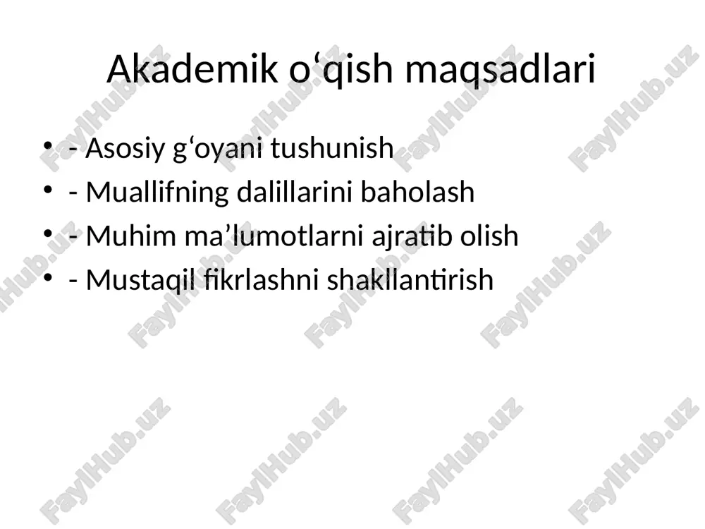 akademik oʻqish asoslari - Page 3