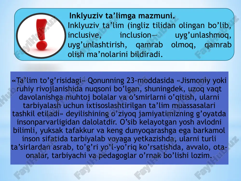 inklyuziv ta’limning maqsadi va vazifalari - Page 3
