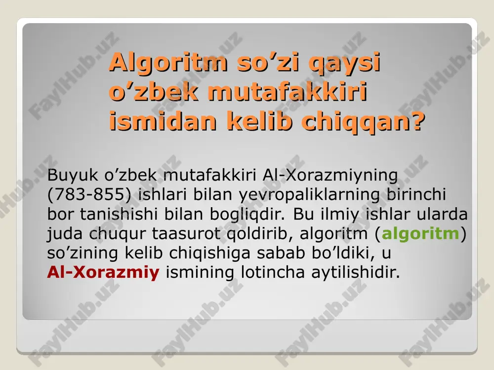 algoritm va algoritmlash asoslari - Page 3