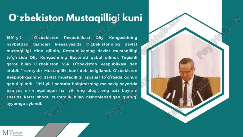 mustaqillikme’yoriy-huquqiy asoslarining yaratilishi - Page 3