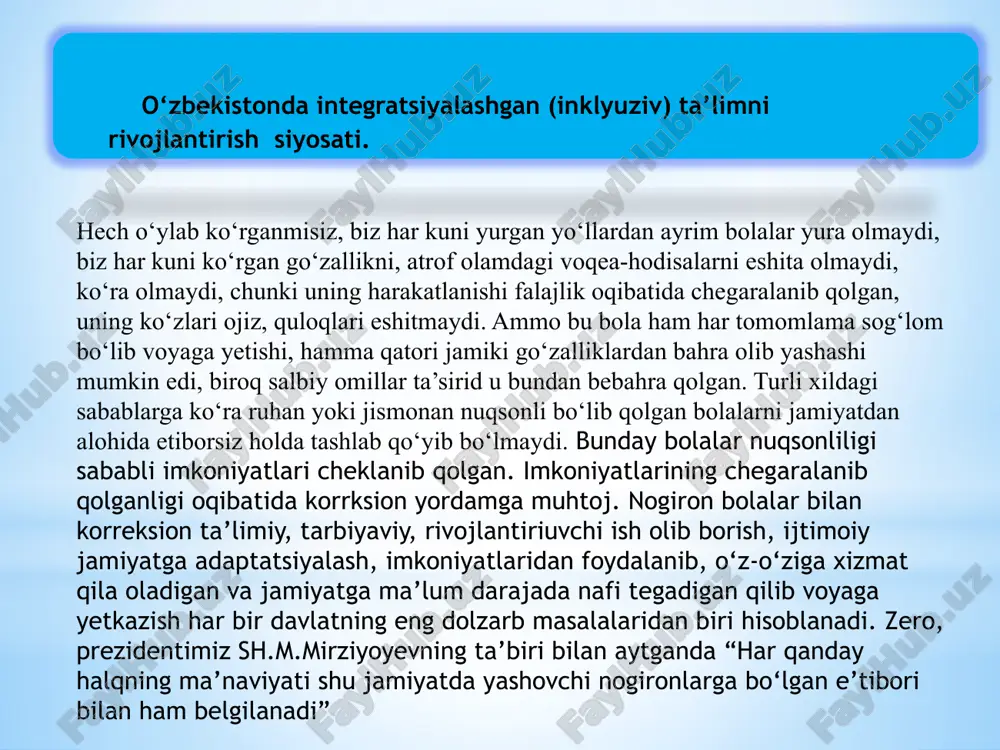inklyuziv ta'limning huquqiy asoslari - Page 3