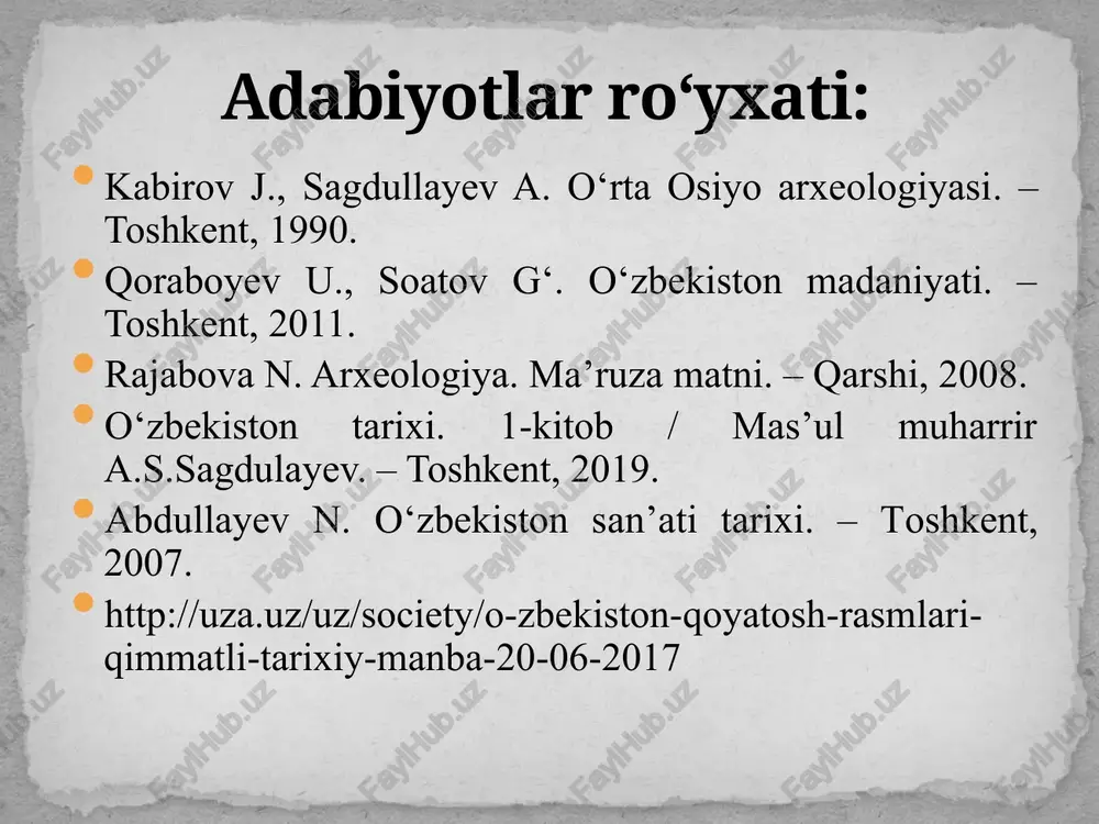ari mahalliy ildizlarga ega an’analarga asoslanib rivojlangan. mazkur davrga oid olov ibodatxonalari baqtriyada (tillatepa, qutlug‘tepa), janubiy sug‘dda (sangirtepa) va xorazmda (xumbuztepa) o‘rganilgan. bu yodgorliklarda zardushtiylikka xos sig‘inish odatlarining izlari aniqlangan. misol tariqasida, sangirtepa ibodatxonasi devorlari bo‘ylab joylashgan kichik o‘ralarda toza tuproq bilan aralashtirilgan kul saqlangan. zardushtiylar olov qoldiqlariga ham hurmat bilan qarashgan. ilk zardushtiylik ta’limotiga oid ibodatxonalarida ma’budalar haykallarini o‘rnatish odati bo‘lmagan hamda devoriy rangtasvirlar aniqlanmagan. biroz so‘ng, ahamoniylar davrining oxirgi bosqichlarida xorazm vohasida ma’budalar tasvirlariga sig‘inish vujudga keladi. mil. avv. iv asrning bodlariga oid elxaras ibodatxonasida loydan ishlangan va sirtiga ganch berilgan haykallar parchalari topilgan. madaniyat rivojida zardushtiylik va “avesto”ning o‘rni. “avesto” qadimgi tariximiz to‘g‘risida ancha keng va boy ma’lumot beradigan manba bo‘lib, u dunyoda biz bilgan eng qadimgi kitoblardan biridir. “avesto” – zardushtiylik dinining muqaddas kitobi bo‘lib, shu dindagi xalqlarning qonunlari majmuidir. bizgacha etib kelgan “avesto” qismlari sosoniylar davrida, ya’ni milodning iii-vii asrlarida tahrir qilingan. “avesto” boblari “pahlaviy”- …