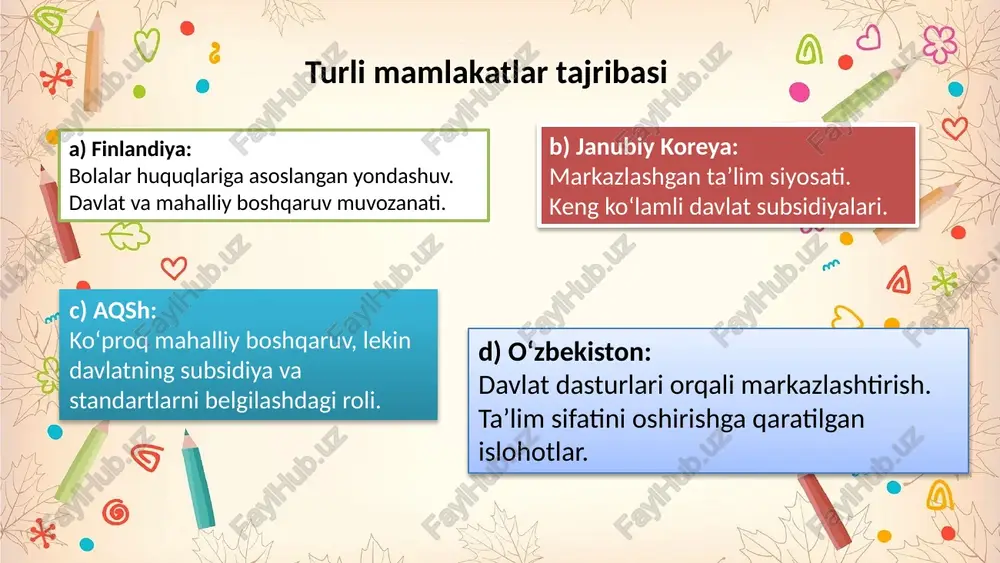 markazlashtirilgan ta'lim tashkilotini qo'llash - Page 3