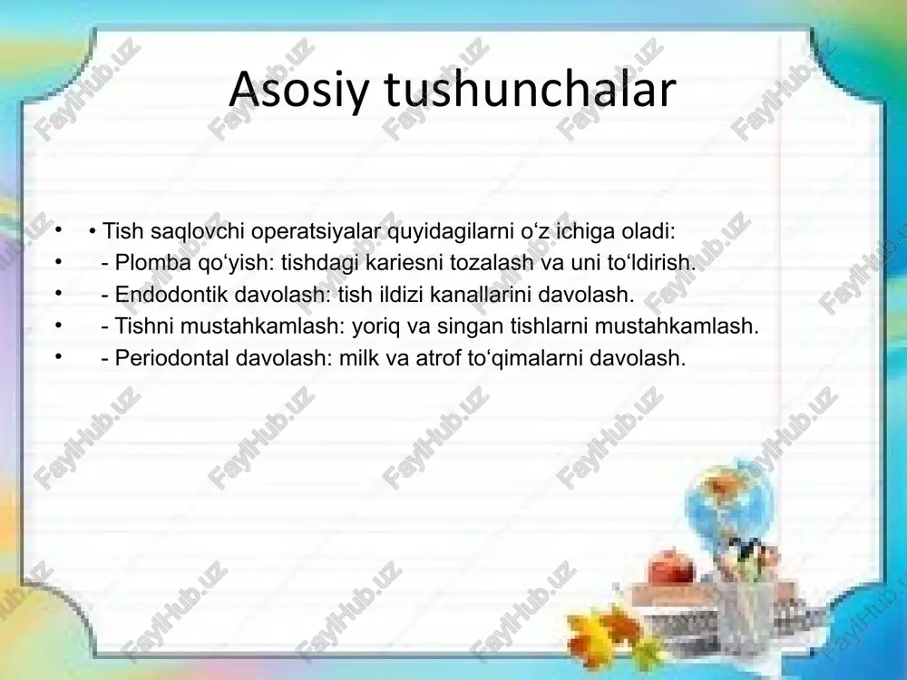 tishsaqlovchi operatsiyalar: ko‘rsatmalar va qarshi ko‘rsatmalar - Page 3