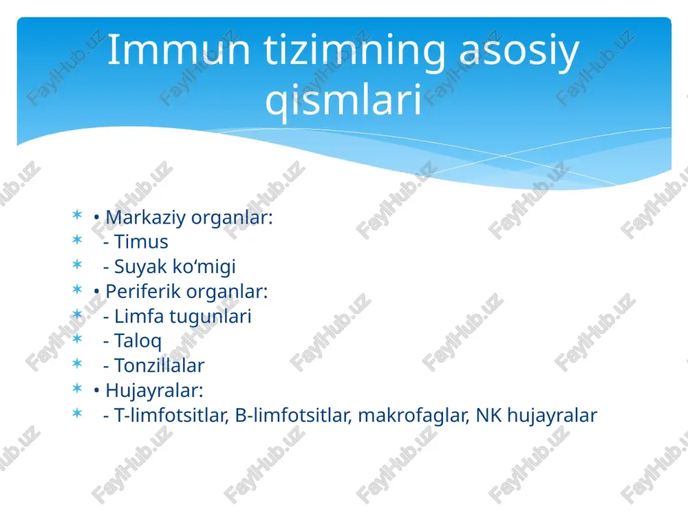 immun tizimning shakllanishi va yoshga qarab o‘zgarishi - Page 3