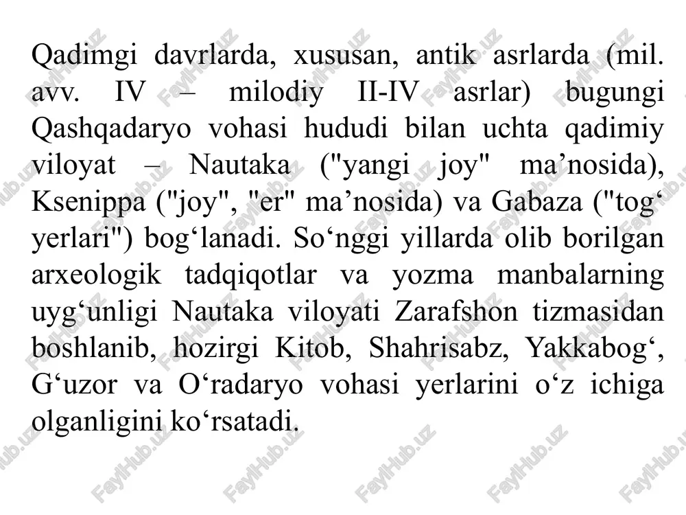 , ilmiy-ommabop va nazmiy asarlarda shahar nomining ma’nosi "yashil shahar" degan ma’lumot ommalashgan. shahar nomi ikki mustaqil so‘z – shahar+sabz o‘zaklaridan yasalganligi ma’lum. bu so‘zning birinchi qismi barchaga ma’lum ma’noda kelgan bo‘lsa, so‘zning ikkinchi qismini tashkil qilgan "sabz" atamasining ma’nosi bir nechta ma’nolarda qo‘llaniladi. "o‘zbek tilining izohli lug‘ati"da "sabz" so‘zi forsiyda uch xil ma’noni anglatishi keltirilgan: 1) yashil; 2) g‘o‘r, xom; 3) yangi, yosh. sabz so‘zi xvi asr manbalarida bunyodkor, quruvchi usta – banno ma’nolarini anglatishi keltiriladi. jumladan, zahiriddin muhammad bobur o‘zining "boburnoma" asarida shoir kamoliddin binoiy (1453-1512)ga ta’rif bera turib, uning otasi ustod muhammad sabz, ya’ni banno – usta-binokor bo‘lganligi, shu bois kamoliddin ota kasbidan kelib chiqib o‘ziga "binoiy" taxallusini tanlaganini keltiradi. o‘sha davr muarrixi g‘iyosiddin xondamir ham binoiyning otasi ustod muhammad sherali sabz bo‘lganligini, me’morligi sabab ismiga "sabz" so‘zi qo‘shilganligini qayd etadi [19]. marhum akademik b.ahmedov (1924-2002) ham manbalar tahlili asosida binoiyga ta’rif berar ekan, uning otasi muhammad …
