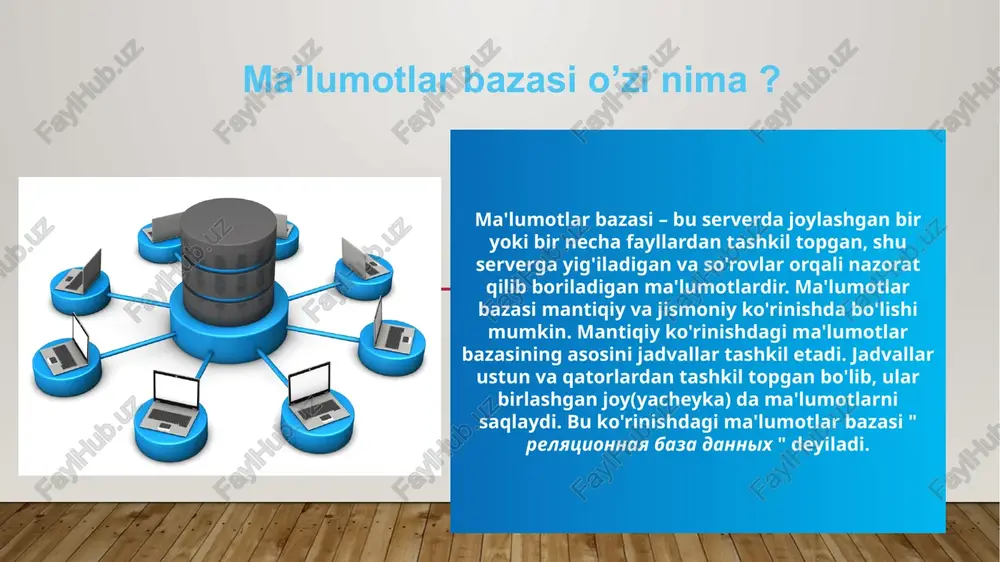 mysql ma’lumotlar bazasi bilan ishlash - Page 3