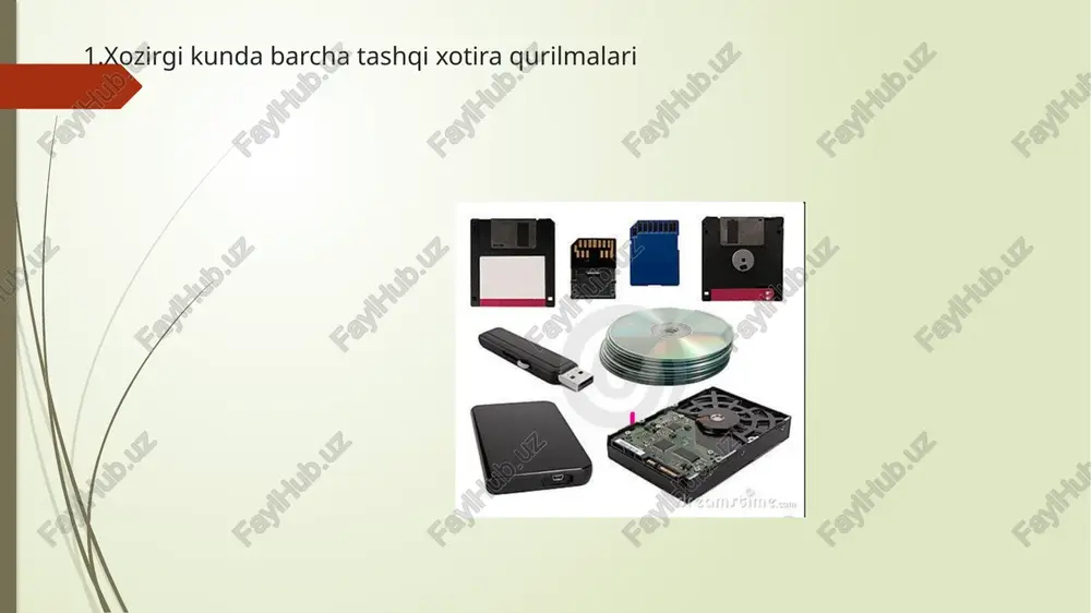 ko'proq chidamli, jim ishlaydi va yuqori iops va past kechikishga ega . [3] ssd'lar ma'lumotlarni yarimo'tkazgichli hujayralarda saqlaydi. 2019 yil holatiga ko'ra, hujayralar 1 dan 4 bitgacha ma'lumotni o'z ichiga olishi mumkin. ssd xotira qurilmalari har bir hujayrada saqlanadigan bitlar soniga qarab o'z xususiyatlariga ko'ra farqlanadi, bir bitli hujayralar ("bir darajali hujayralar" yoki "slc") odatda eng ishonchli, bardoshli, tez va qimmat turga ega. 4.xulosa xulosa qilib shuni takidlaymanki kampiyuterimizga eng kerak buladigan qurilmalarimizga ,hotira qurilmalari juda katta muxum axamiyatga ega hisoblanadi.shuningdek hotira qurilmalarini tug’ri tanlay bilish va ularni tug’ri ishlayta bilish juda katta axamiyatga ega hisoblanadi. 5.foydalanilgan adabiyotlar 1.https://en.wikipedia.org/wiki/solid-state_drive. 2.com/en-us/windows/all-about-ssd-hdd-and-storage-types-9c6c7c59-7d1c-4611-9ba9-676d53cc0ff1 3. https://www.techtarget.com/searchstorage/definition/ram-random-access-memory 4. https://www.thetechwire.com/where-is-ram-in-device-manager/ image1.png image2.png image3.png image4.png industry for next cyber space d0 pa cra esn sy sees oer el te cc ry bono sambungelecromeso, ltd. wwwatmaungconfsd poacfcina m/mtezsohmhp (0) //mmin 25068 ¥. sikpnsaf400574e stsp6anlnlnxsck 16eeqwzwmagol80 20 model: mz—mte250 rated: oc+3,3v == 1.98 /docprops/thumbnail.jpeg