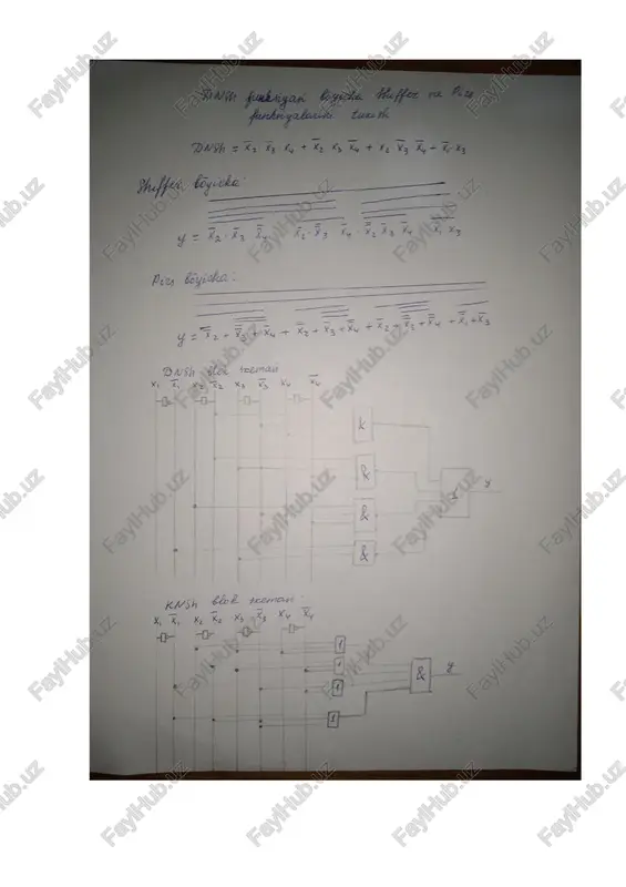raqamli qurilmalarni loyihalashga kirish fanidan - Page 3