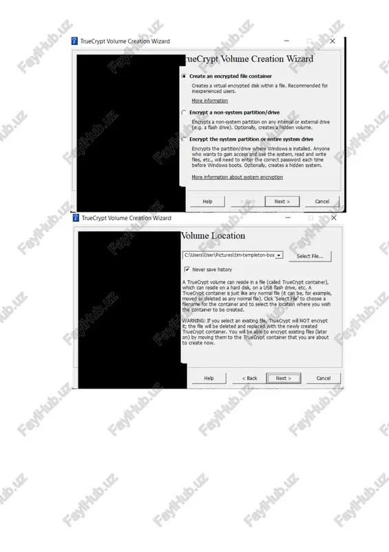 erstand and agree to them. please cick the ‘arrow down’ icon to see the rest of the license. truecrypt license version 3.0 software distributed under this license is distributed on an "as is" basis without warranties (of any kind. the authors and distributors of the software disclaim any liability. anyone who uses, copies, modifies, or (re)distributes any part of the software is, by such action(s), accepting and agreeing to be bound by all terms and conditions ‘of this license. if you do not accept them, do not use, copy, modify, nor (re) distribute the software, nor any part(s) thereof. l definitions “this product" means the work (including, but not limited to, source code, graphics, texts, and |v taccept the license terms next > cancel bj] truecrypt setup 7.1a = x wizard mode select one of the modes. if you are n install select this option if you want to install …