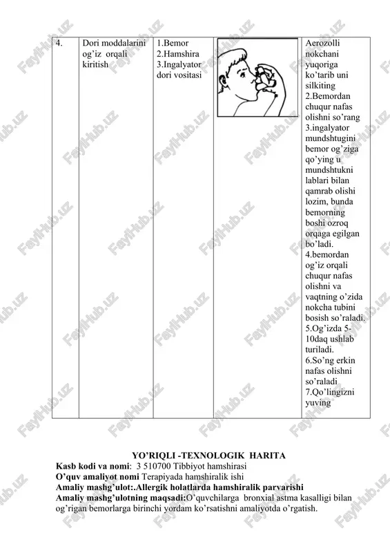 immunitet bu organizmning infektsion va noinfektsion agentlarni qabul qilmaslik, boshqa agentlarni ajratish xususiyatidir.infektsiyaga qarshi reaktsiya asosida organizmning spetsifik va nospetsifik ximoya omillariga qarshilik qobiliyati xisoblanadi. nospetsifik ximoya quyidagilar bilan ta'minlanadi. 1. mexanik 2. fiziko-ximik 3. immunobiologik faktorlar bilan. spetsifik maxsus ximoya konkret ob'ektlarga qaratilgan m-n: mikroblar,antigenlar yoki toksinlar.maxsus organizm ximoyasi immunobiologik kompleksni ta'minlaydi, ularga quyidagilar kiradi: 1. antitelaning paydo bo`lishi; 2. immunal fagottsitoz; 3. limfositozlarni killer funktsiyasi; 4. immunalogik xotira; 5. immunalogik tolerantlik; 6. immunopatologik reaktsiyasi. allergiya allergik reaktsiyani allerengenlar chaqiradi.allergik reaktsiyani nafaqat antigen tabiatli, balki bunday xususiyatga ega bo`lmagan moddalar xam keltirib chiqaradi. bularga ko`pgina mikromolekulyar birikmalar kiradi. xamma allergenlarni 2 ta guruxga bo`lish mumkin. 1-ekzo; 2-endoallergenlar. ekzoallergenlar tashqi muxitdan kiradi. endoallergenlar organizmning o`zida paydo bo`ladi. allergenlar bilan birinchi muloqatda (ayniqsa dorilarni parenteral yo`li bilan yuborilganda) organizmda ko`p ,oylab davom etuvchi sensebilizatsiya paydo bo`ladi. keyingi kontaktlarda antigen-antitelo reaktsiya natijasida mediatarlar paydo bo`ladi, gistamin,serotonin, asetilxolin, mediatorlar ta'sirida tomirlarning o`tkazuvchanligi o`zgaradi. …