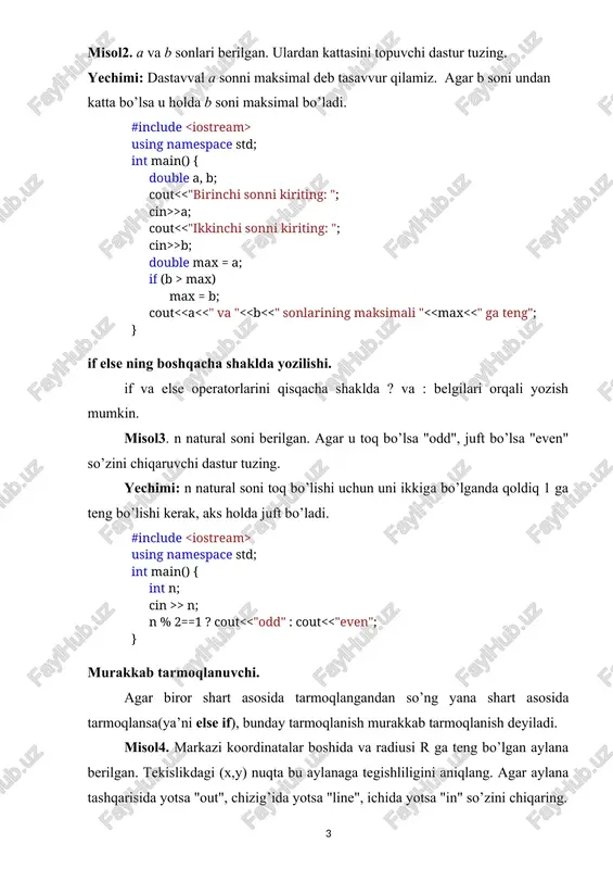 tarmoqlanish operatorlari - Page 3