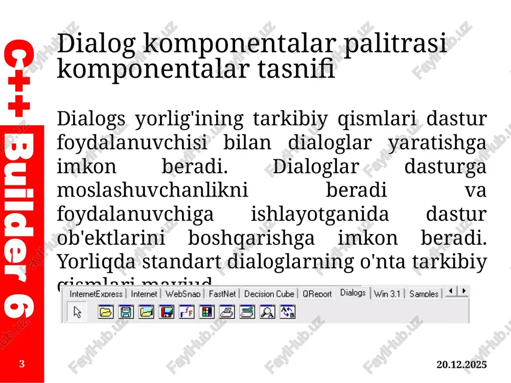 uning uchun, quyida ushbu yorliqlarning faqat ba'zilarining mazmuni qisqacha tavsiflangan. c++ builder 6 25.04.2022 15 e'tiboringiz uchun raxmat! c++ builder 6 image1.png internete ores intennet | websnao | fastnet decision cube | greoort k b fi dialogs | win 3.1 samoles 4 > /docprops/thumbnail.jpeg 9 j0piing base) additional xommoxentaaap maaitrpacit komtiohehtaaapit épaammaa aactypaapait aoinxaaant ‘by manpyss aitinal xrercap plancpliecsomentsape passes ceerepsspey ceoniam ype vepaicies poms nia