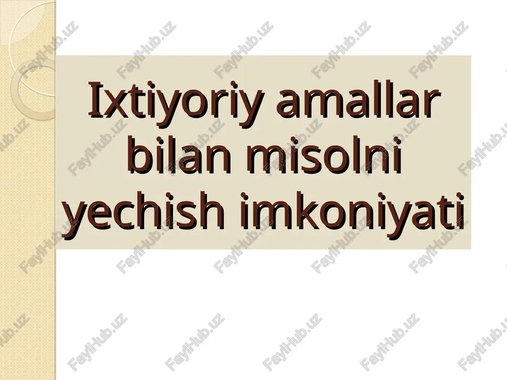 mathcad paketi va uning imkoniyatlari - Page 3