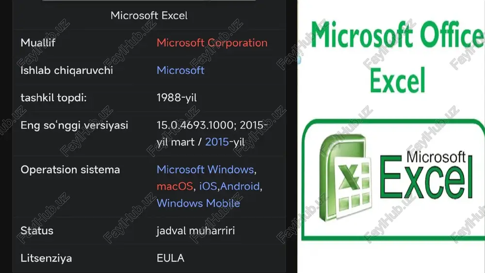 microsoft excel dasturi - Page 3