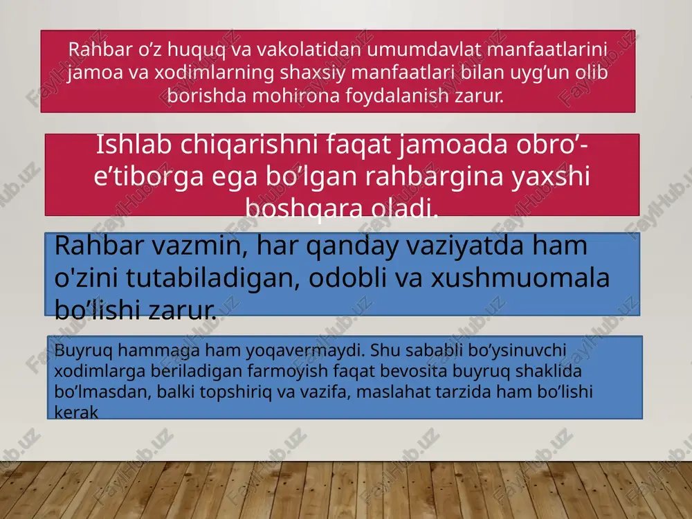 rahbarlik talablari - Page 3