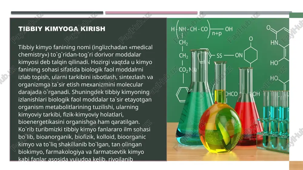 kimyoviy reaksiyadir va shuning uchun o’simlik o’sadi. ozuqa moddalar hazm bo’lishida energiya va sog’liq uchun zarur bo’lgan moddalarga parchalanish kimyoviy reaksiyasi amalga oshadi. tabiatda va tabobatda kimyoviya elementlarning roli atrof-muhit kimyosi haqida atrof-muhit kimyosi tabiiy va sun’iy muhitlardagi kimyoviy jarayonlarni o’rganadigan fan sohasidir. bu sohada atmosfera, gidrosfera, litosfera va biosferadagi kimyoviy o’zgarishlar tadqiq etiladi. atrof-muhit kimyosi muhitning tabiiy holatini saqlab qolish va muhit ifloslanishining oldini olish uchun muhim ahamiyatga ega. atmosfera kimyosi havo harakatlarini, havo tarkibini va atmosferada sodir bo’ladigan kimyoviy reaksiyalarni o’rganadi. atmosferada turli gazlar, chang zarrachalari va aerozollar mavjud bo’lib, ularning tarkibi va ta’siri muhim rol o’ynaydi. asosiy e’tibor qaratilayotgan masalalar: karbonat angidrid (co2) va boshqa issiqxona gazlarining miqdori ozon qatlamining kamayishi va uni qayta tiklash kislotali yomg’irlar va ularning ta’siri fotokimyoviy smog va uning sog’liqqa ta’siri gidrosfera kimyosi okean, dengiz, daryolar, ko’llar va yer osti suvlaridagi kimyoviy jarayonlarni o’rganadi. suvning sifati, organik va anorganik ifloslanishlar, oqava suvlarning …